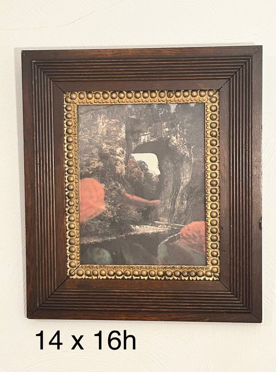 NATURAL BRIDGE FRAMED PRINT