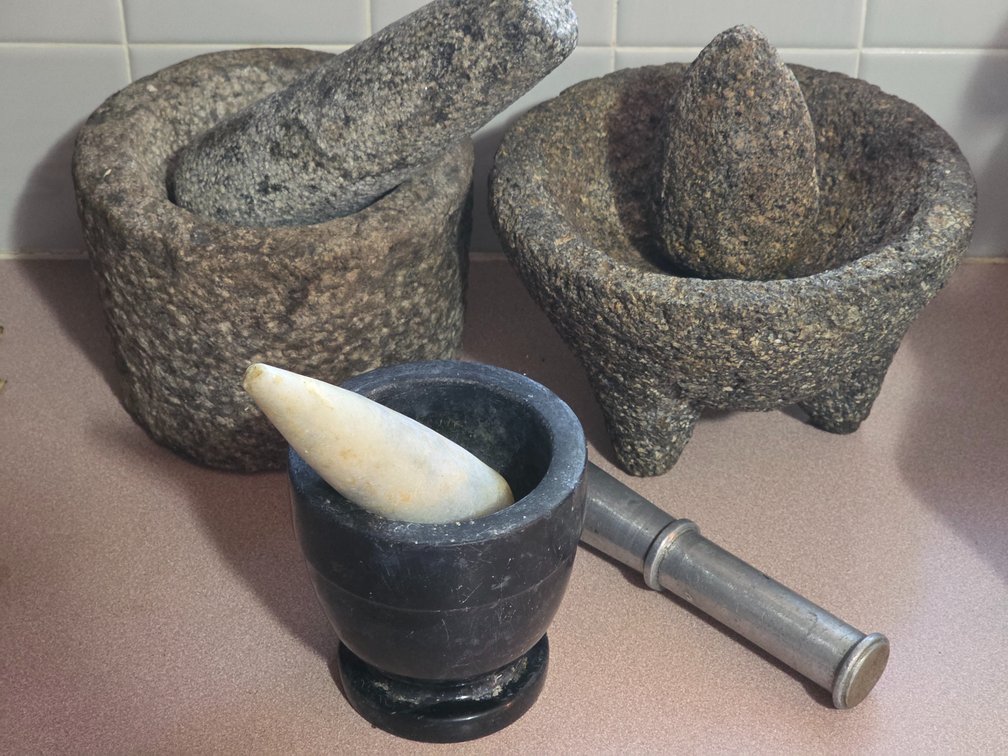MORTAR and PESTLES