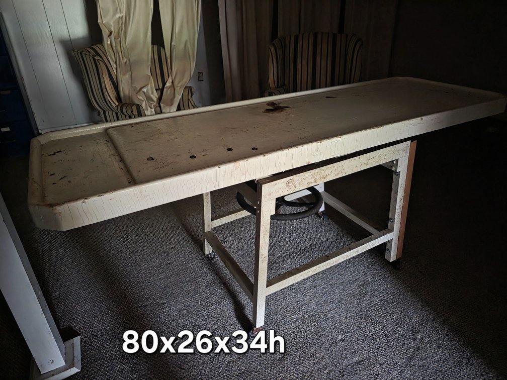 EMBALMING TABLE