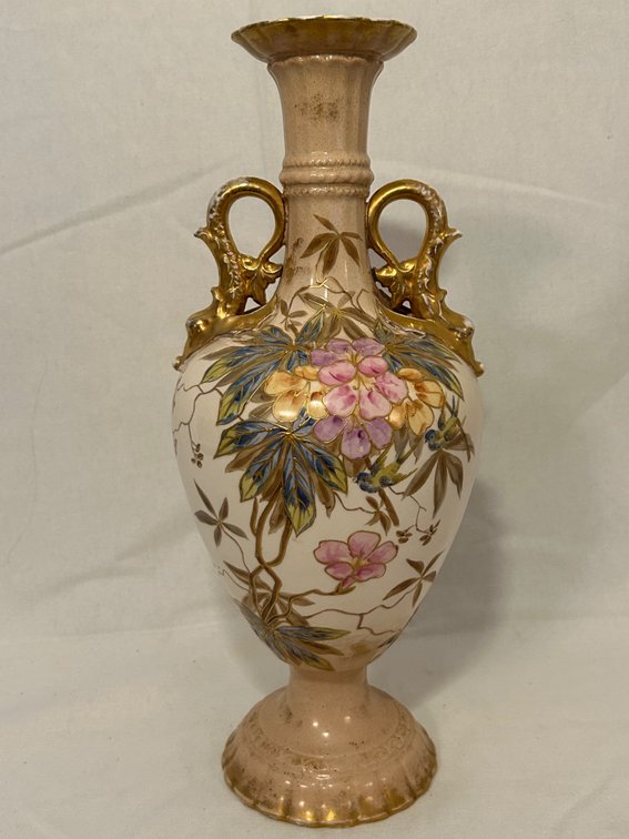 ROYAL BONN PORCELAIN FLORAL VASE
