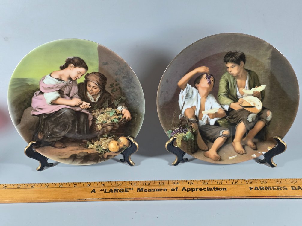 DRESDEN PORCELAIN PLATES