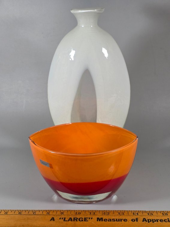 WATERFORD ART GLASS, GLASS BOTTLE