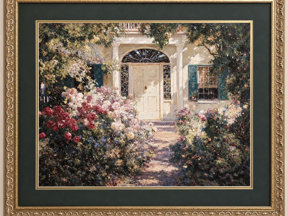 FRAMED GARDEN PRINT
