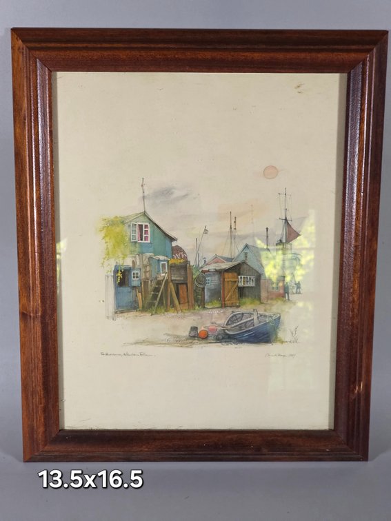 SIGNED DANISH PRINT