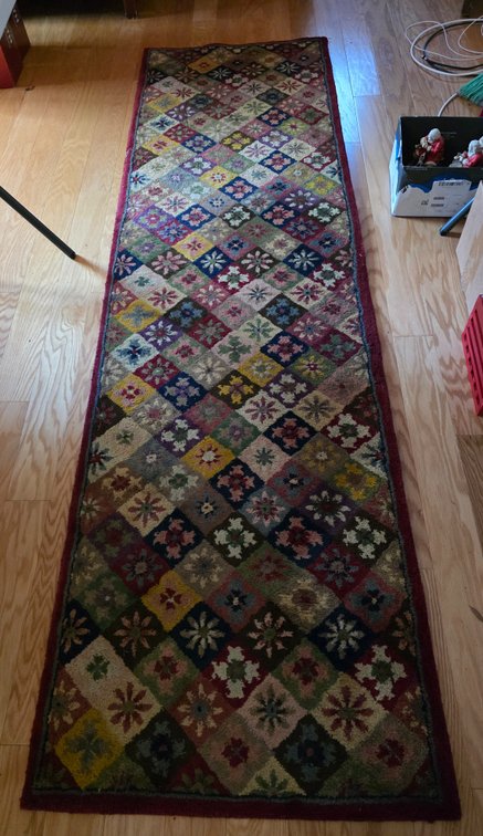 POTTERY BARN WOOL RUNNER