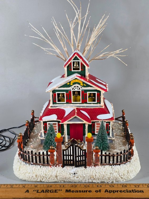 FIBER OPTIC CHRISTMAS HOUSE