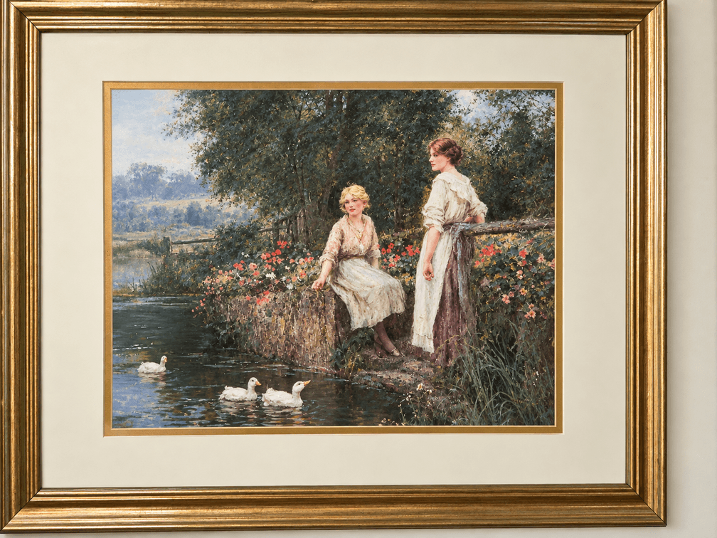 VINTAGE FRAMED PRINT