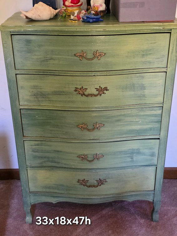 PAINTED DRESSER