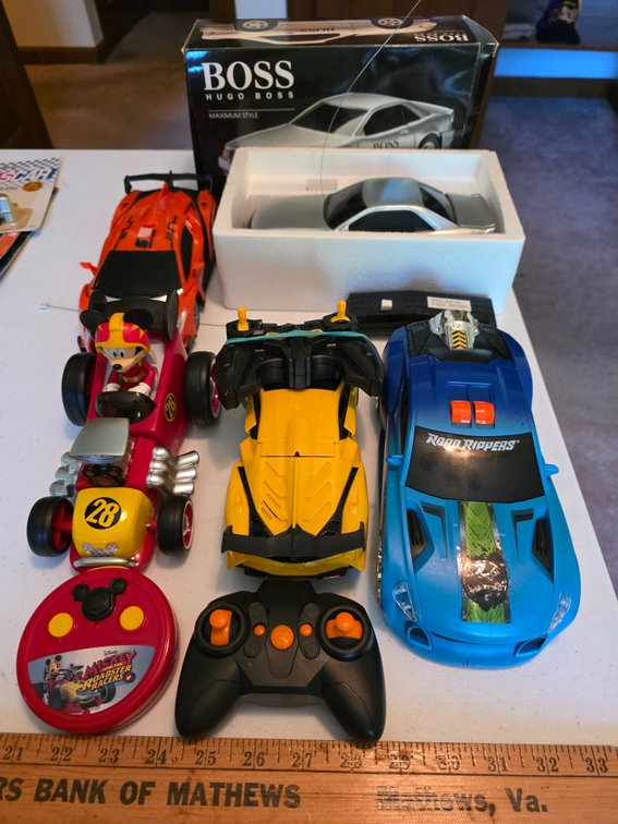 RADIO, REMOTE CONTROL CARS