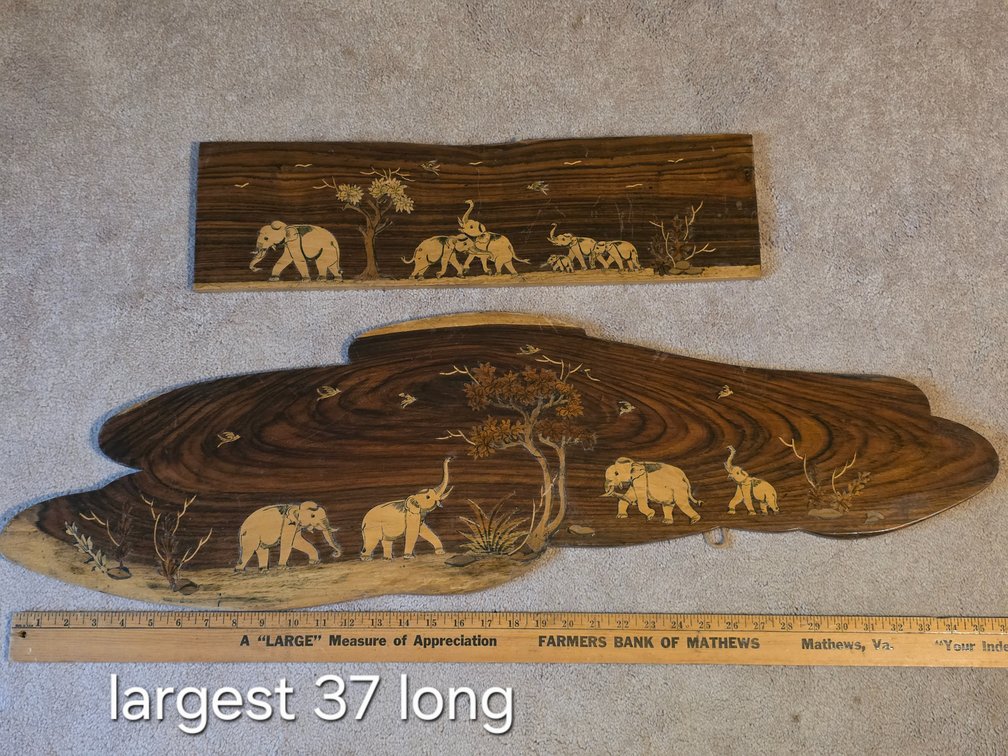 MARQUETRY INLAY WALL ART