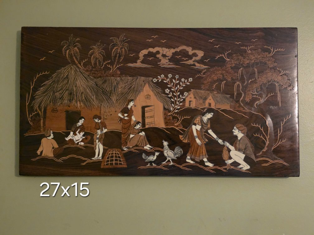 MARQUETRY INLAY WOOD ART