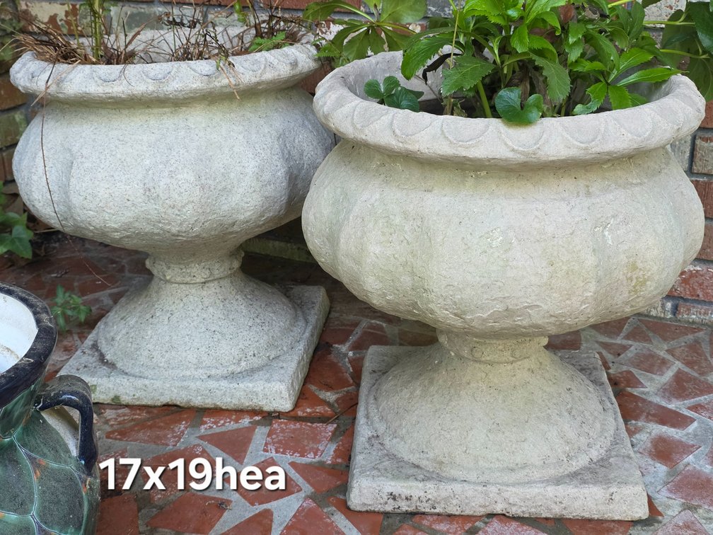 PAIR of PLANTER URNS