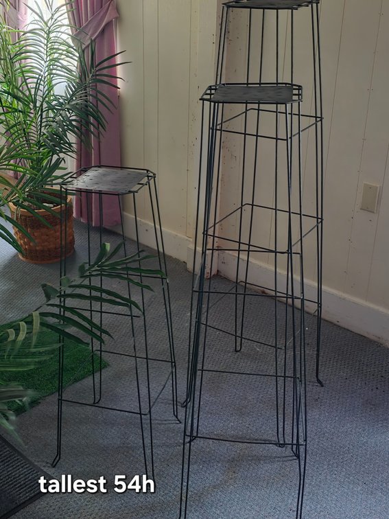 WIRE PLANT, FLORAL STANDS