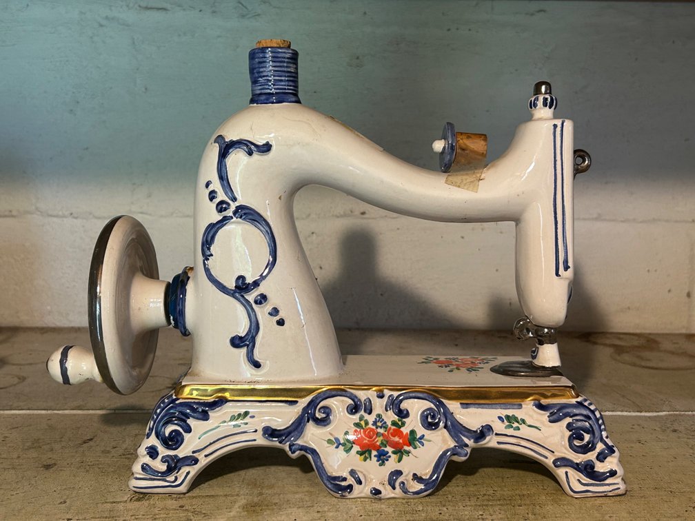 SEWING MACHINE DECANTER