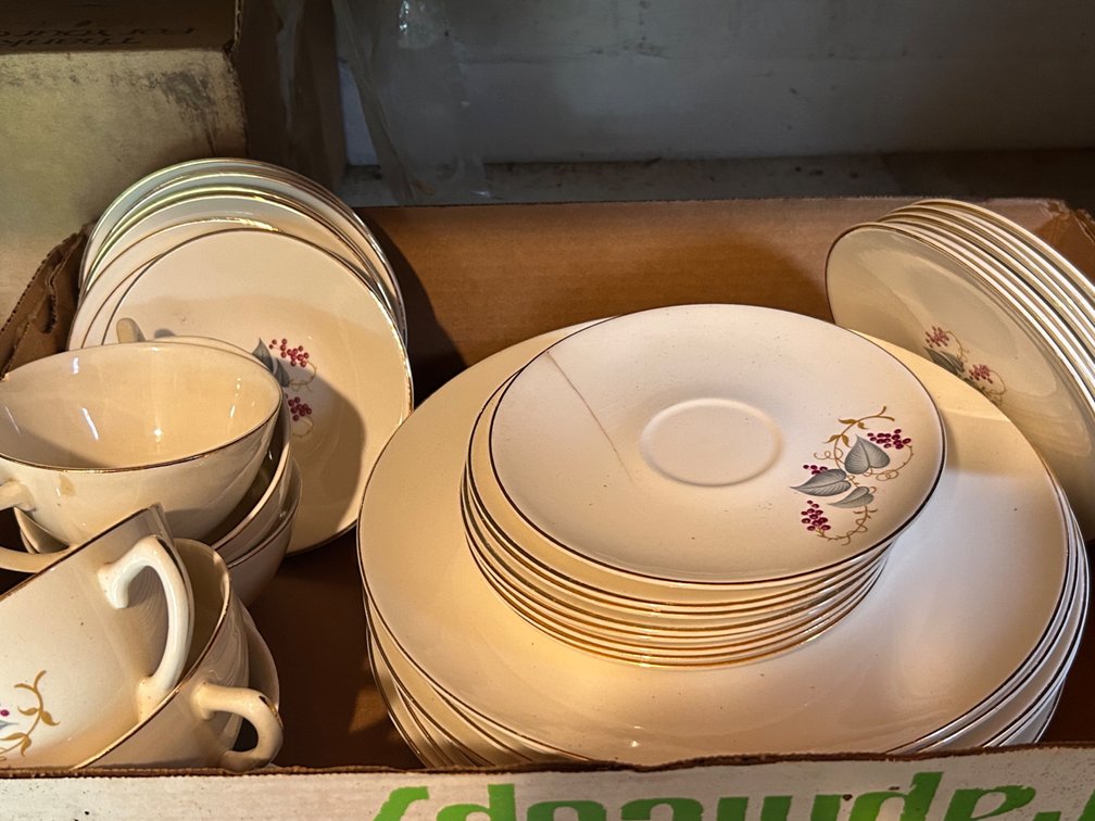 VINTAGE CERAMIC DINNERWARE