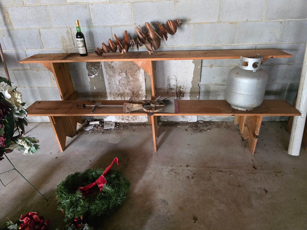 STEP BACK SHELF