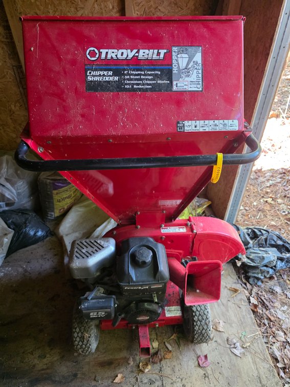 TROY-BILT CHIPPER