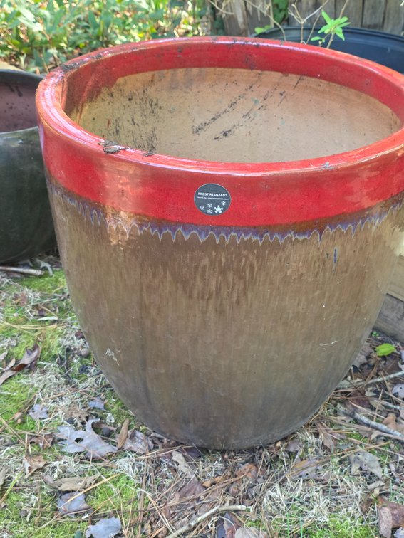 LARGE CERAMIC PLANTER
