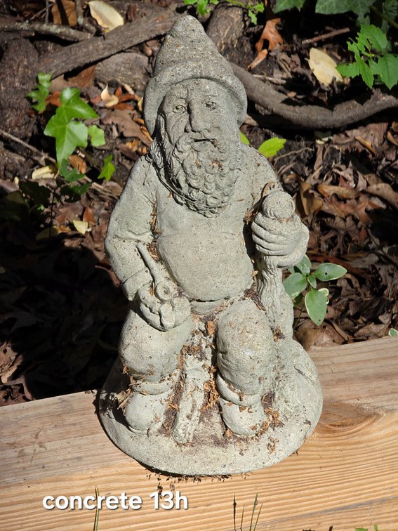 CONCRETE GARDEN GNOME