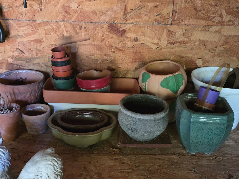 FLOWER POTS, PLANTERS