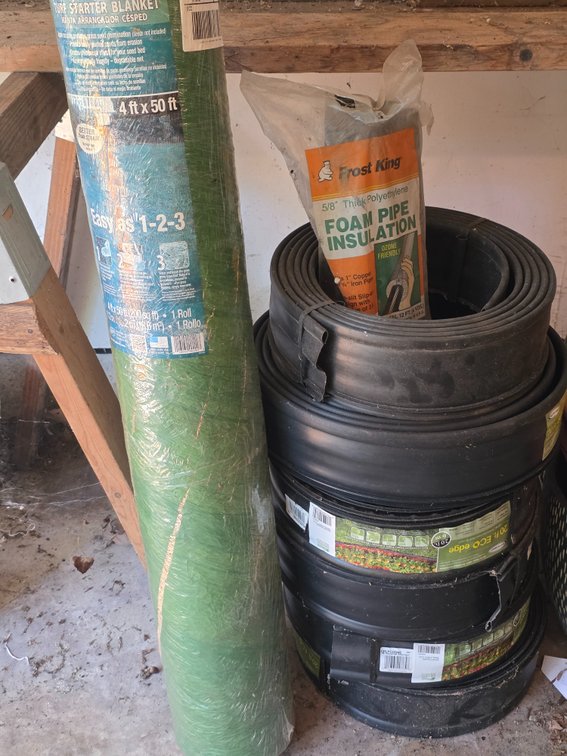 GARDEN EDGING, GRASS STARTER