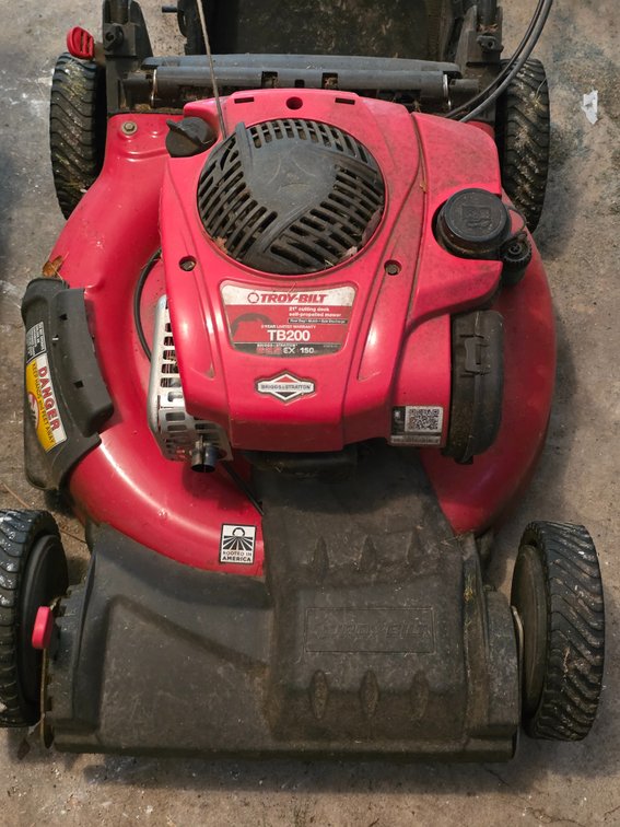 TROY BILT PUSH MOWER