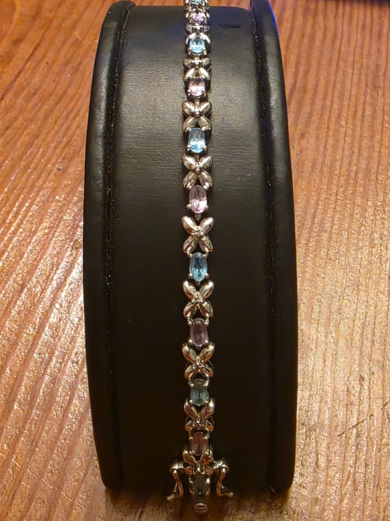 STERLING TENNIS BRACELET