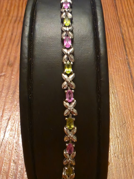 STERLING TENNIS BRACELET