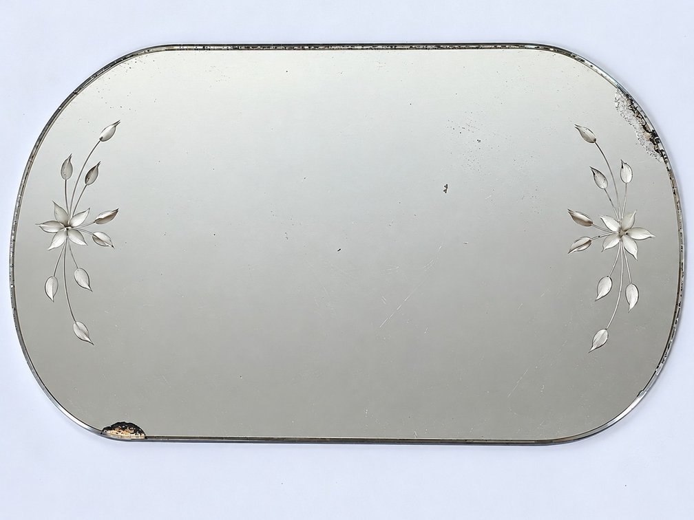 ETCHED VINTAGE MIRROR