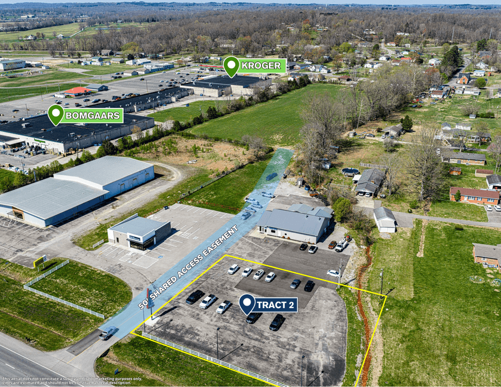 Tract #2: .669 +/- Acre Commercial Lot