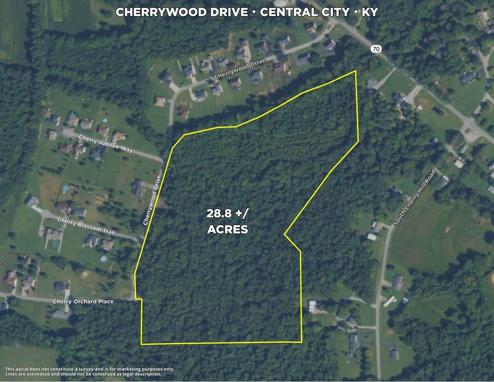 Image for 28 +/- Acres Cherrywood Drive・Central City