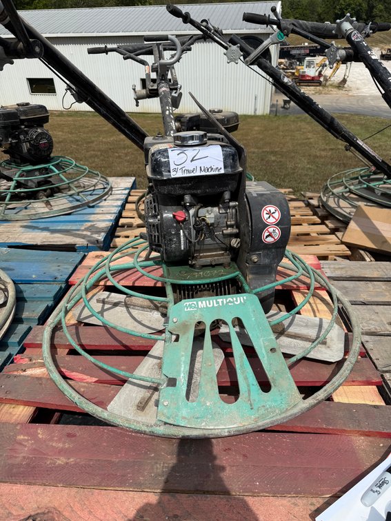 3 Foot Trowel Machine