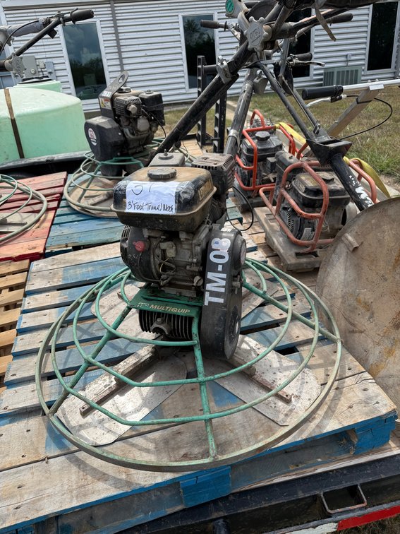 3 Foot Trowel Machine