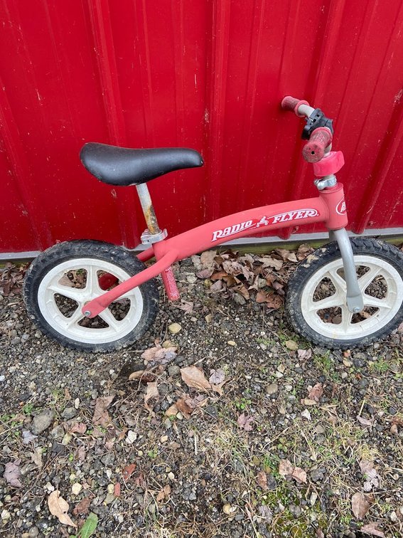 Radio Flyer Glide and Go Balance Bike approx.15" H