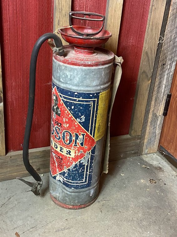 Vintage metal Hudson Leader-sprayer NO. 192 Made in U.S.A.