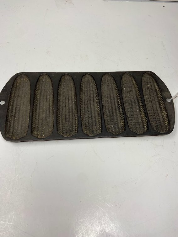 Vintage Corn on Cob Cast Iron 