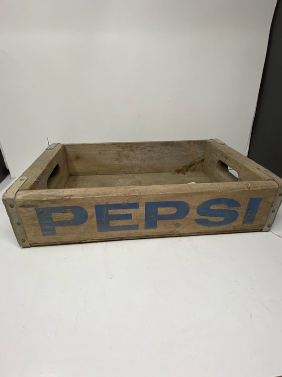Pepsi Wood box approx. 12" D