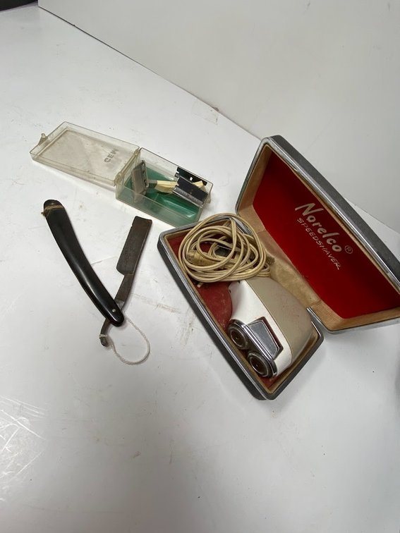 Vintage Chandler and Barber and Joseph Allen and sons Straight Blade Razer Lot