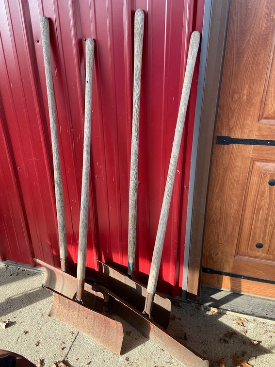 4-Snow shovels