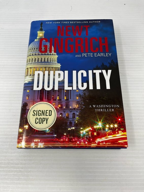 Duplicity, Newt Gingrich and Pete Earley