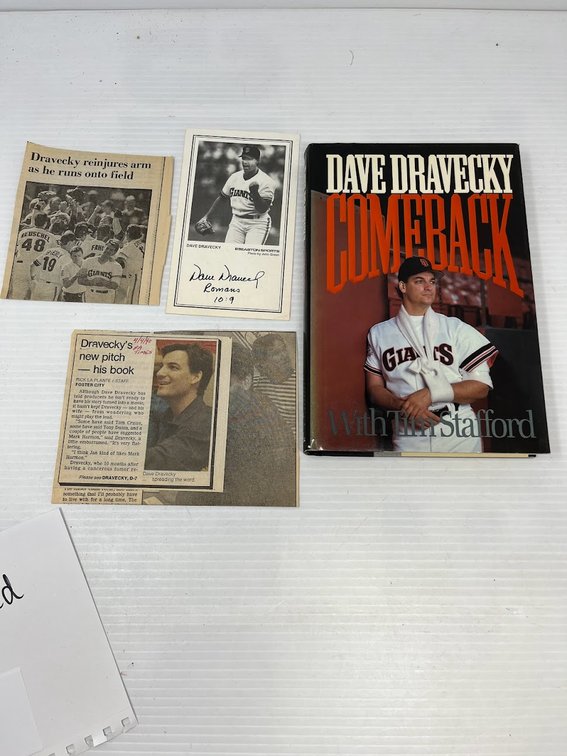 Dave Dravecky Comeback, with Tim Stafford