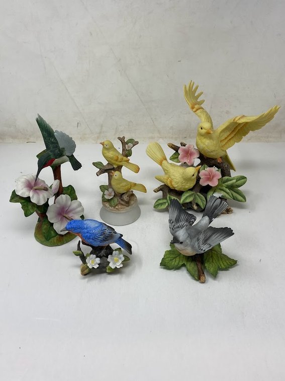 Bird Figurine Lot