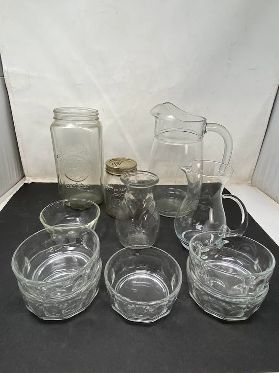 Clear Glass Lot