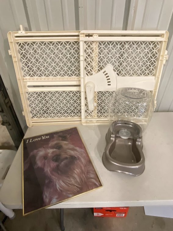 Dog Gate, Dog Automatic Waterer, I Love You Dog book