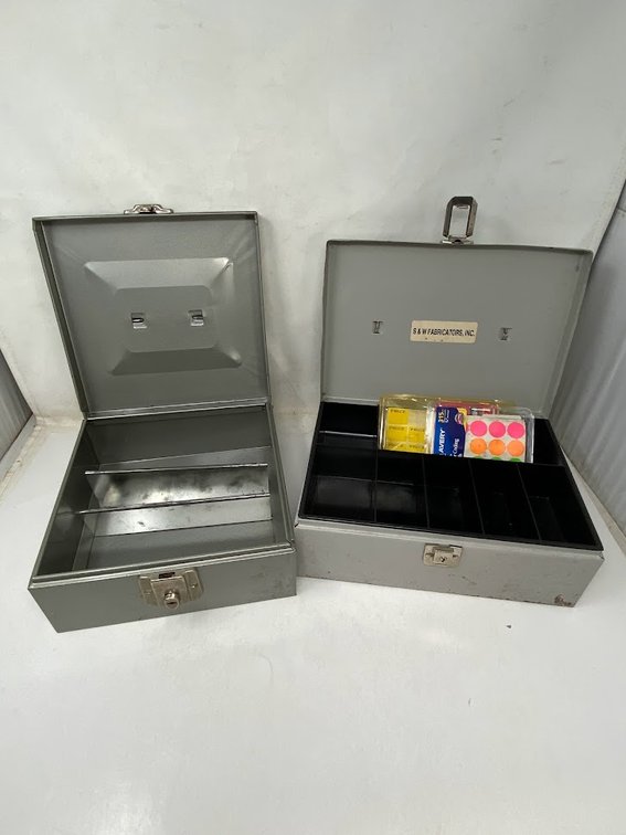 2: Metal Cash Lockboxes