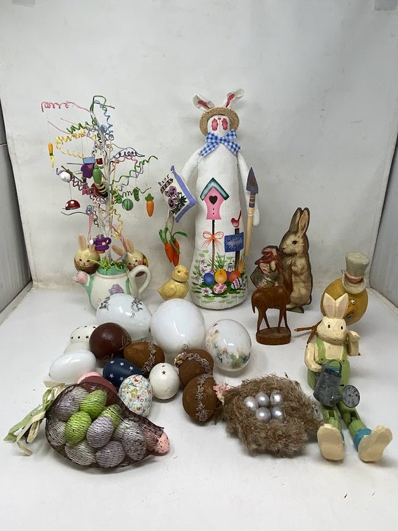 Easter lot: Bunny Decorations, Easter Egg Decorations, Easter Tree Decoration