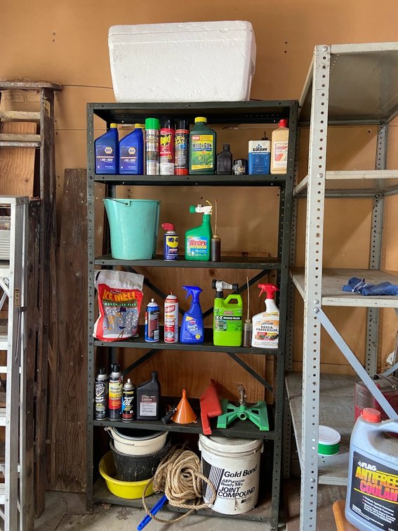 Shelf and Contents