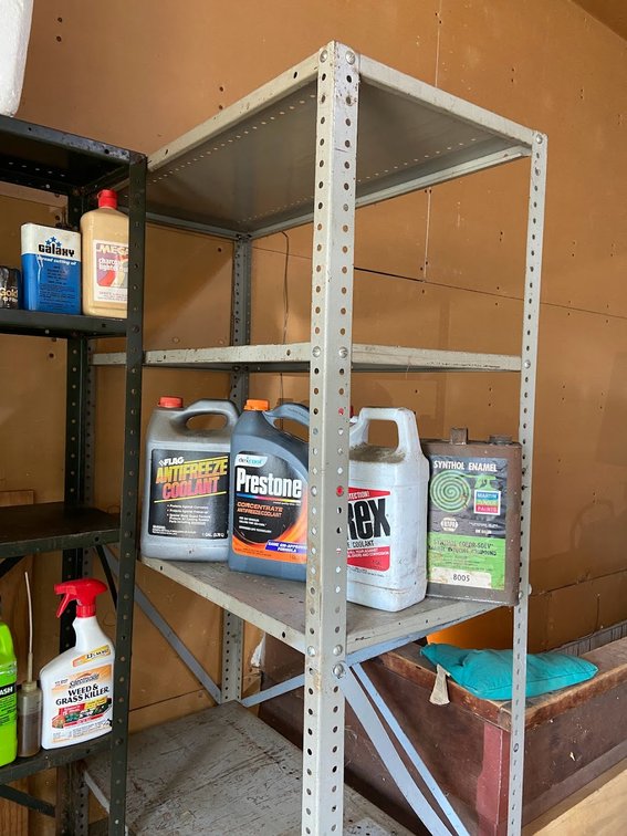 Shelf and Contents