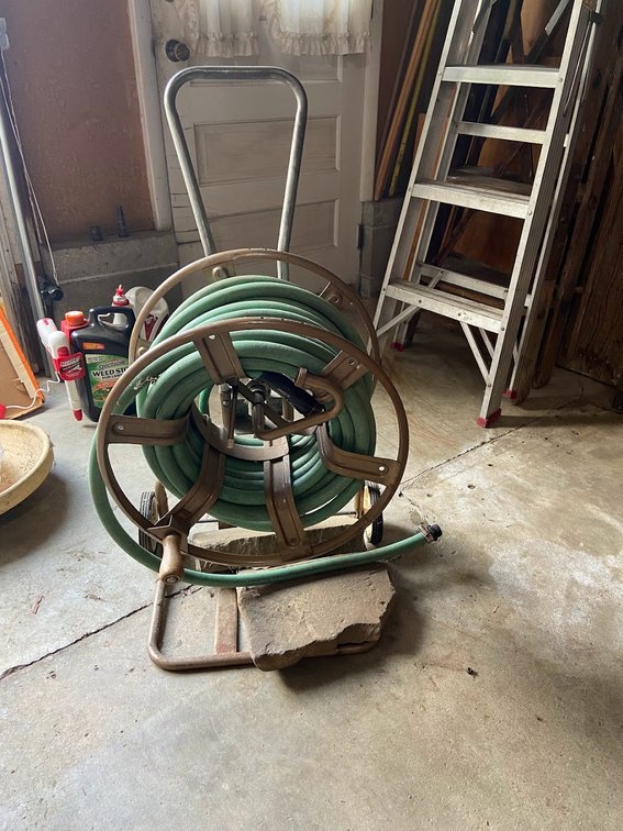 Garden Hose and Reel