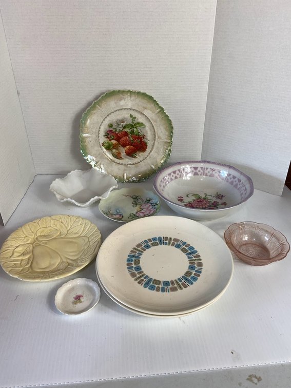 Assorted Plates and Bowls